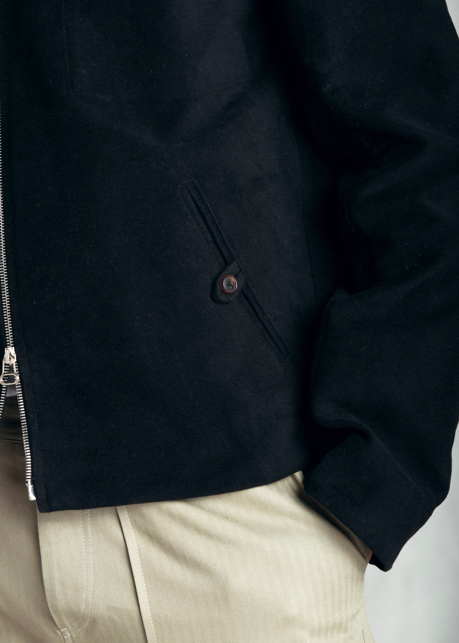 Cropped Slow Jacket - Almost Vanta